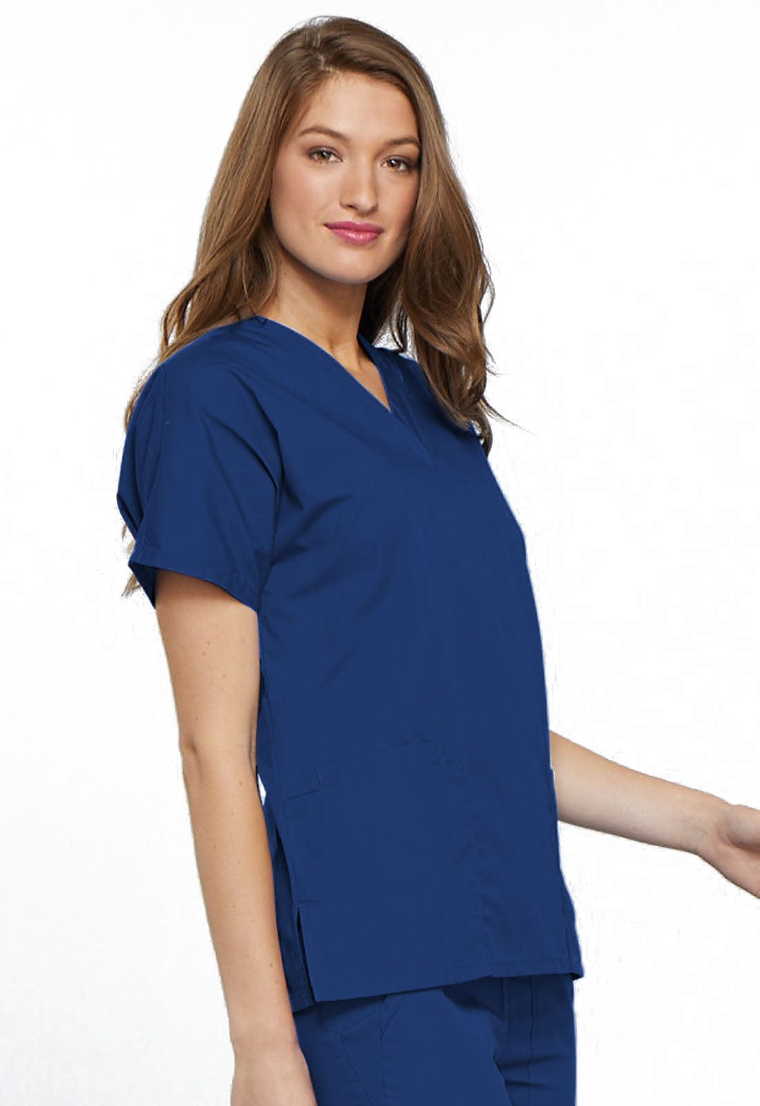 sale WW Galaxy Blue / XL WW Originals V-Neck Womens Scrub Top 4700