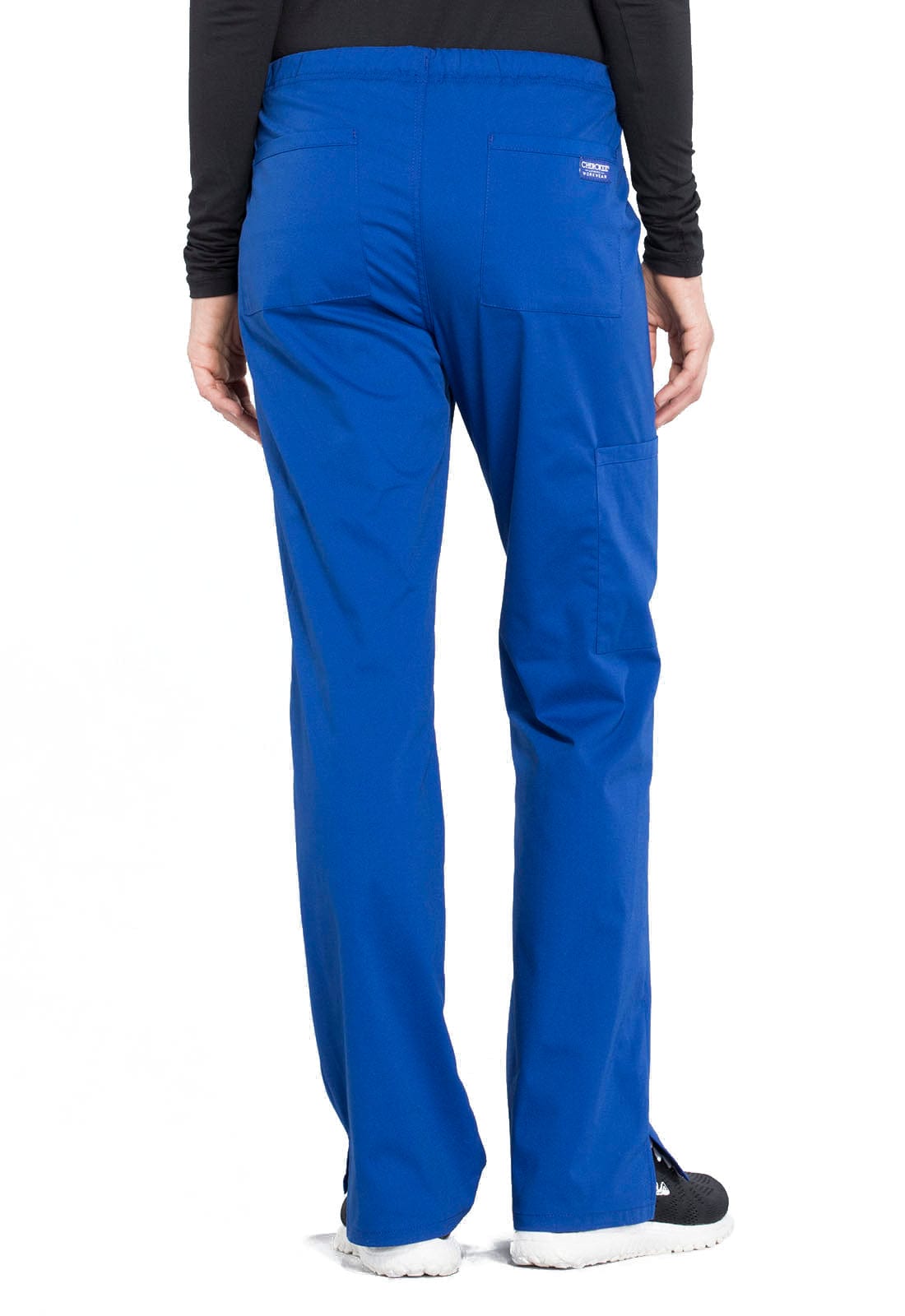 sale WW Professionals Galaxy Blue / S WW Professionals Mid Rise Straight Leg Drawstring Scrub Pant Galaxy Blue S WW160