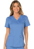 Cherokee Workwear WW Revolution Ciel / 2XL WW Revolution Mock Wrap Womens Scrub Top WW610